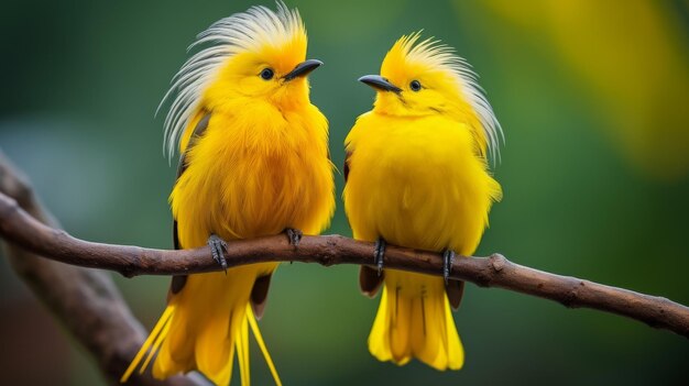 Photo la cour des oiseaux