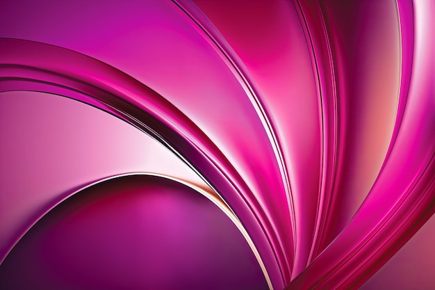 Courbe abstraite fond d'écran tendance coloré Viva Magenta Couleur de l'année 2023