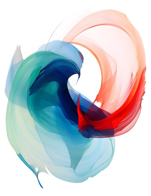 Photo courbes de fumée colorées flux de papier peint arrière-plan coloré gradients de fumée couleur papier peint coloré