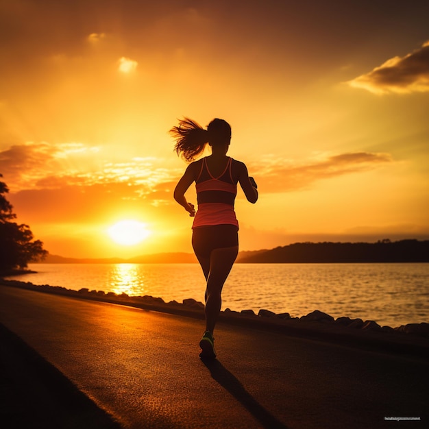 Coureur d'athlète