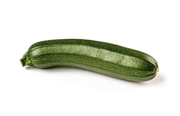 Courgettes Isolé Sur Fond Blanc