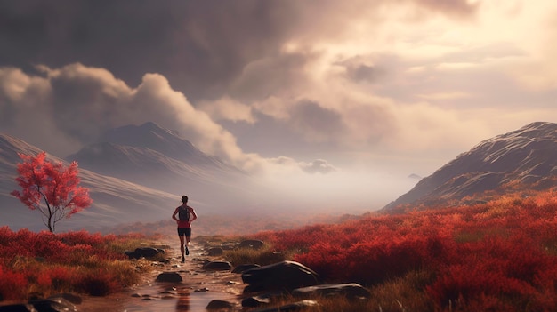 Courir à travers les saisons