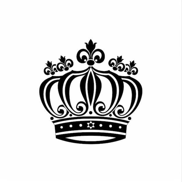 une couronne avec une couronne dessus