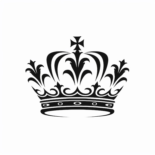 une couronne sur laquelle est écrit le mot couronne