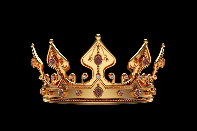 Couronne royale en or