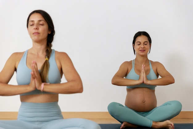 Cours particuliers de yoga pour femmes enceintes