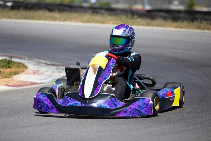 Course de championnat de karting piste de course du golfe de kocaeli
