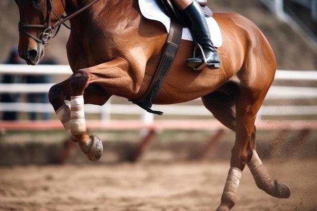 Courses hippiques Équitation générative ai