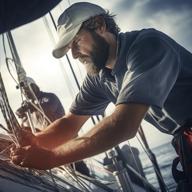 Les courses de yachts