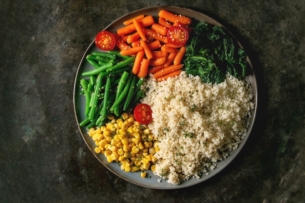 Couscous aux légumes