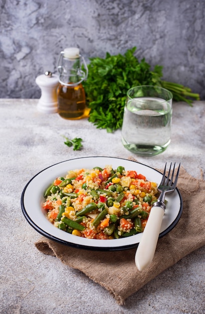 Couscous aux légumes