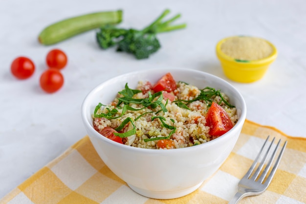 Couscous végétarien fait maison