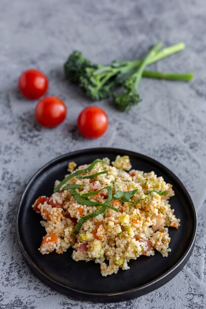 Couscous végétarien fait maison