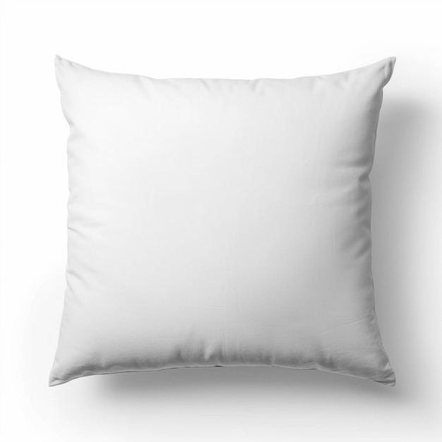 Photo coussin blanc de mock-up pour l'aménagement intérieur