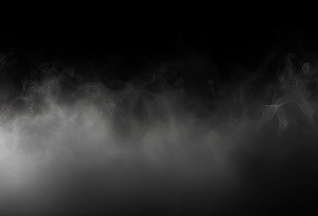 Photo couverture de poussière de brouillard de fumée