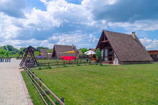 Écovillage de Zavoiul Nistrului dans le nord de la République de Moldavie