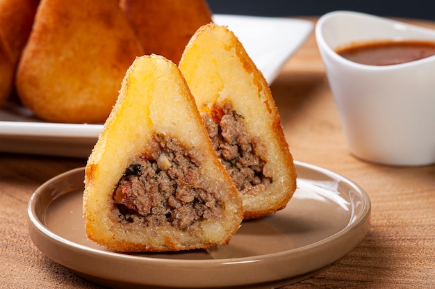 Coxinha de boeuf haché