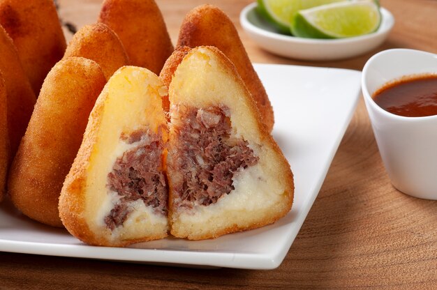 Coxinha de boeuf séché