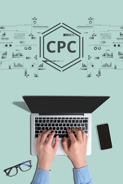 CPC modèle de coût par clic analyse efficace de la publicité sur Internet.