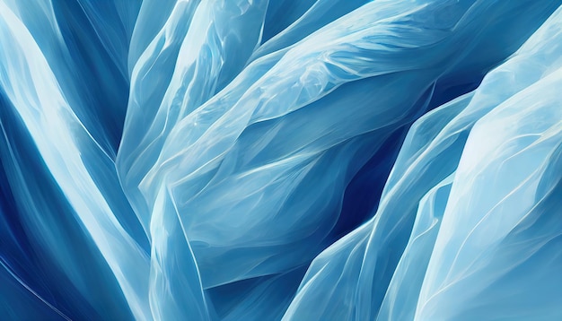 Cracked Ice Blue Christmas fond texturé Surface d'hiver Illustration Art