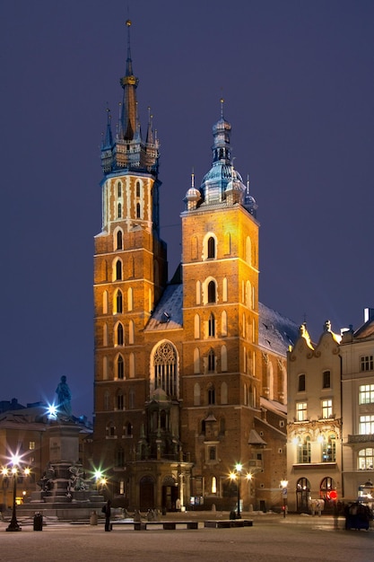 Cracovie Église de St Mary Pologne