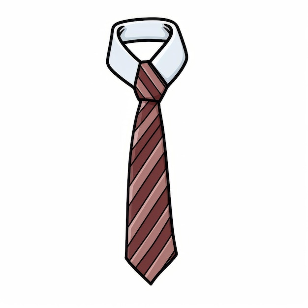 Photo une cravate de dessin animé