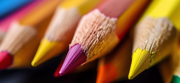 crayons de couleur générés par l'IA