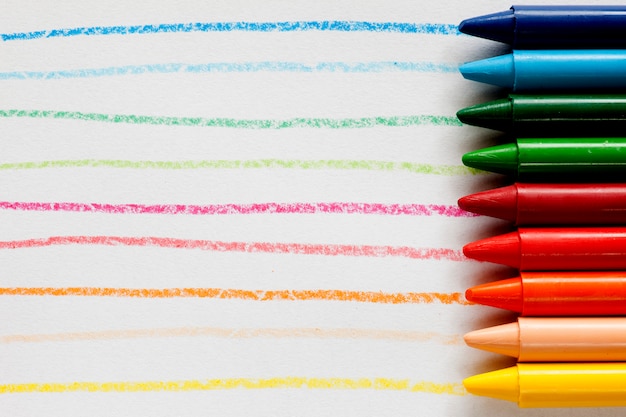 Photo crayons de couleur