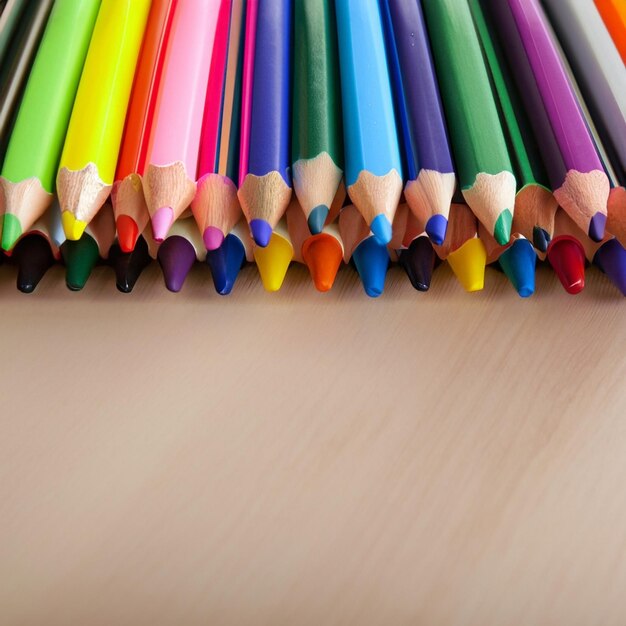 crayons de couleurs