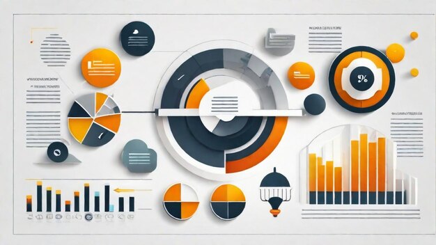 Photo création d'infographies pour une communication efficace