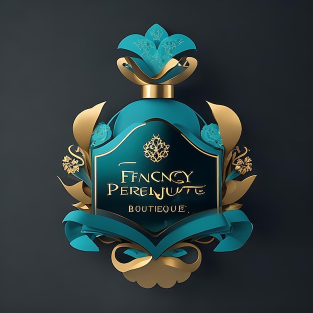 Création de logo de boutique de parfum fantaisie