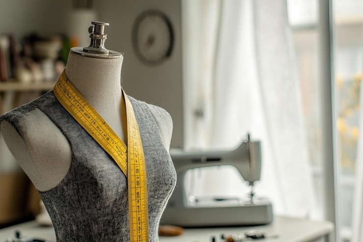 Photo une création sur mesure salle de couture nature morte