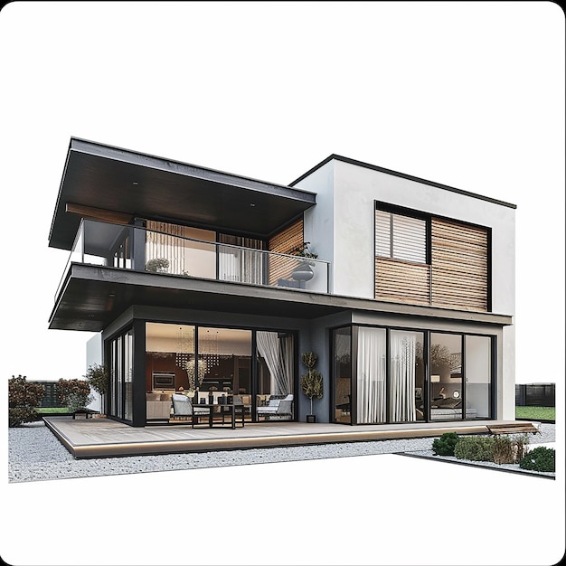 créer une maison moderne propre et élégante à un prix abordable