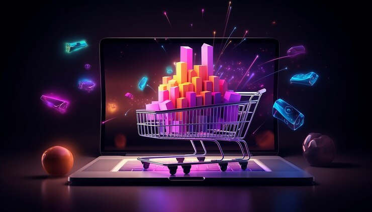 Photo créer mon logo et le commerce dans la vente en ligne