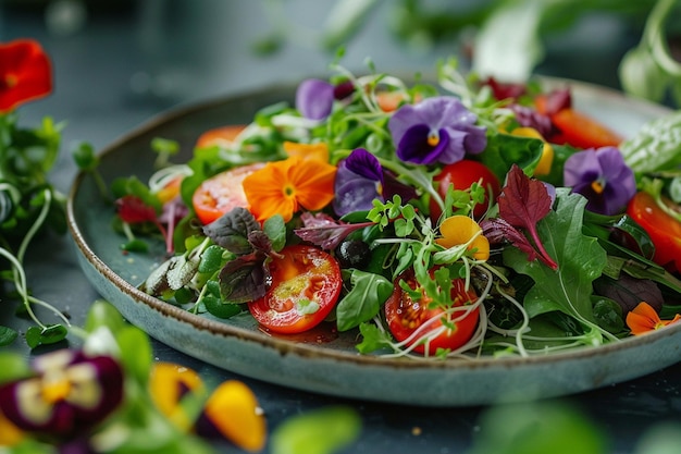 Créer une recette pour une délicieuse salade inspirée de l'AI générative