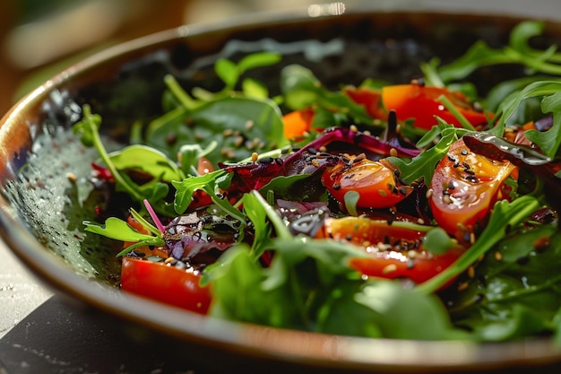 Créer une recette pour une délicieuse salade inspirée de l'AI générative