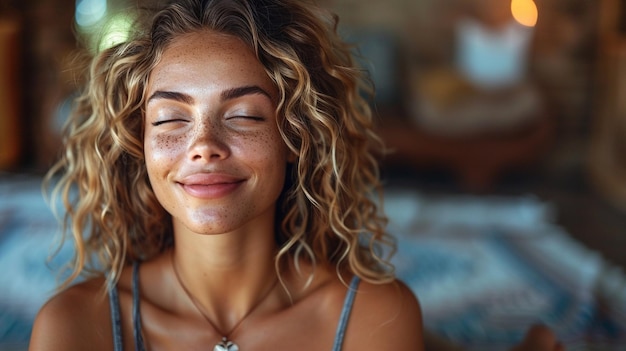 Photo créer une routine de soins personnels nourrit les antécédents