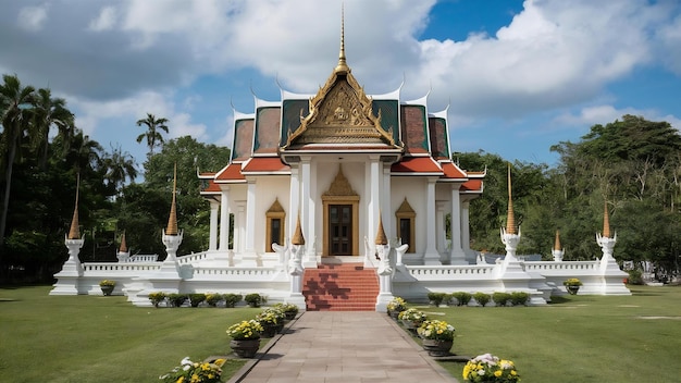 Le crématorium royal pour le roi Bhumibol Adulyadej à Sanam Luang