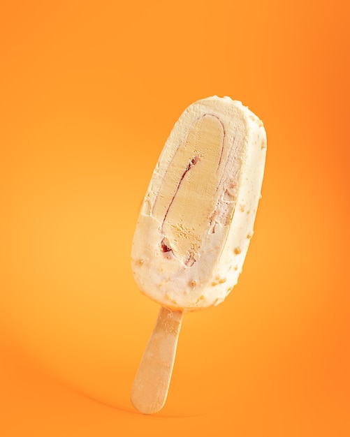 Crème glacée sucette popsicle chocolat noix dessert sucré aliments sains repas collation