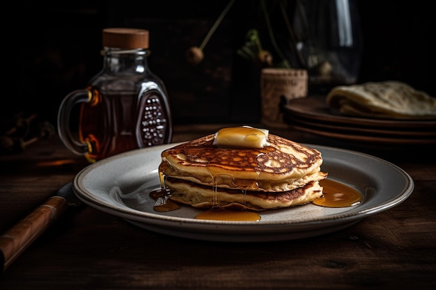 Crêpe au sirop d'érable