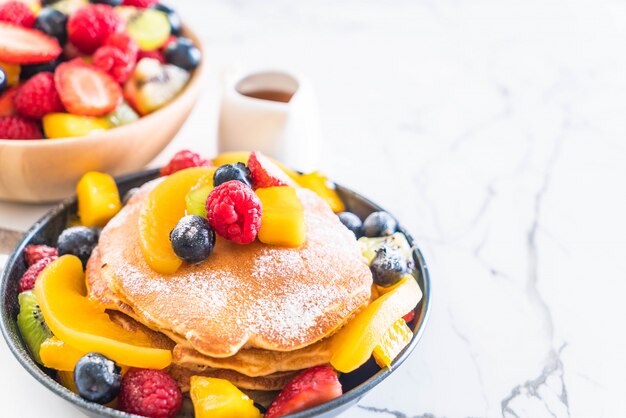 crêpe aux fruits