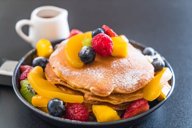 crêpe aux fruits