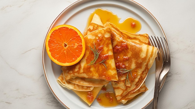 Crêpe française Suzette Pan Delight