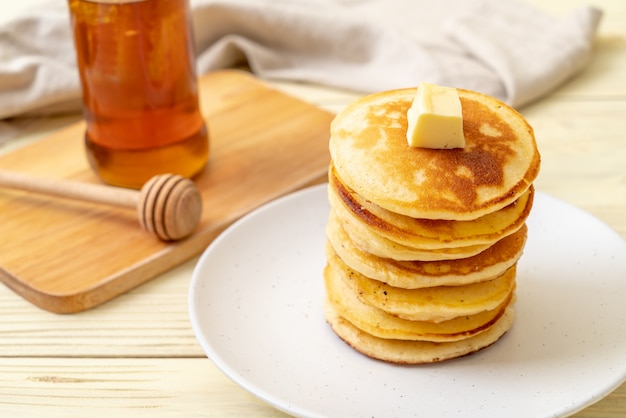 crêpes au beurre et au miel