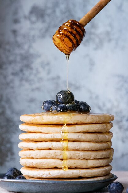 Crêpes aux baies fraîches