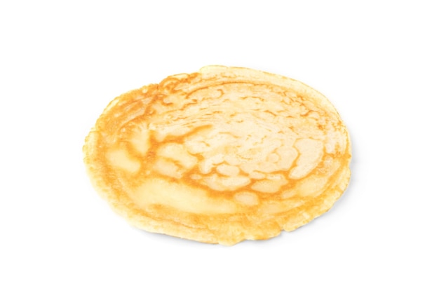 Crêpes isolés sur blanc