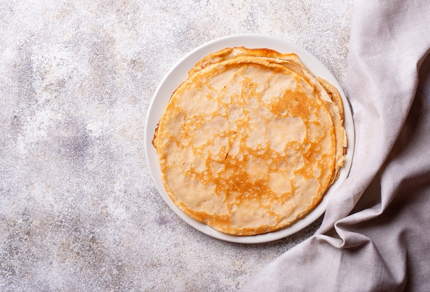 Crêpes à la lumière