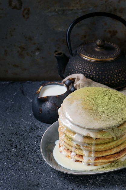 Crêpes Ombre Matcha