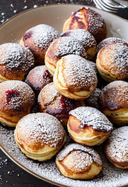 Des crêpes rondes et moelleuses traditionnellement consommées pendant