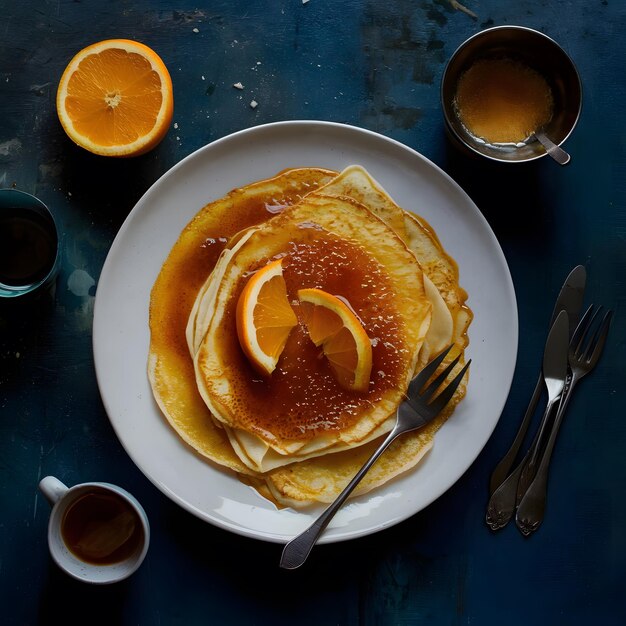 Les crêpes Suzette